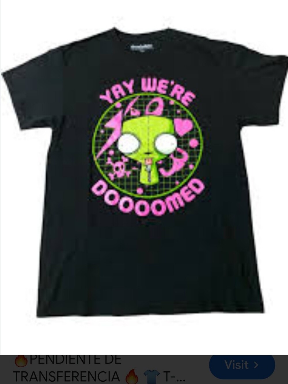 Invader Zim Graphic Tshirt
